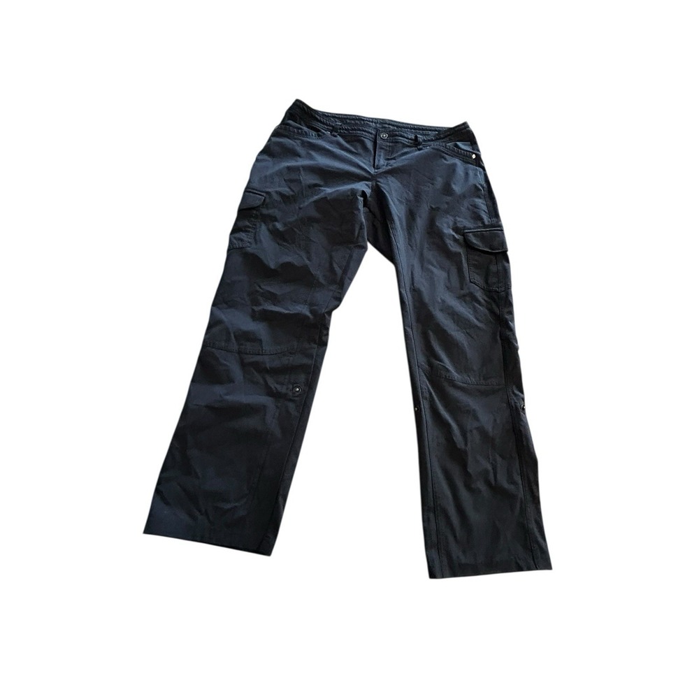Kuhl Convertible Pants Womens 16 SHORT Dark Gray Hiking Outdoor Camping